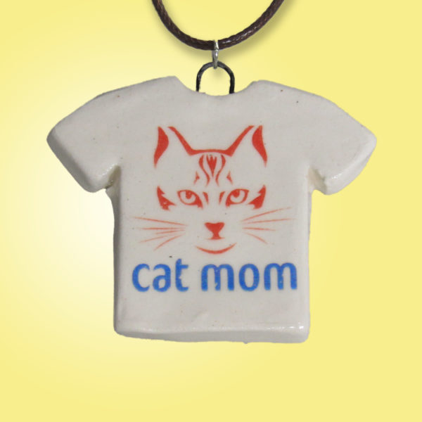 Cat Mom with yellow background copy