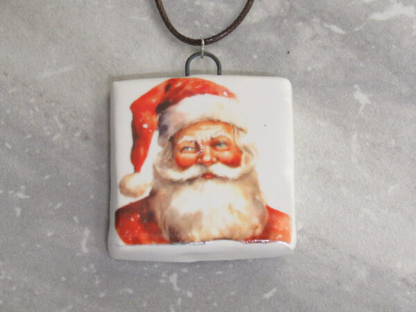 Classic Santa Face - Square - 2700x2025 - Marble - IMG_9048 copy